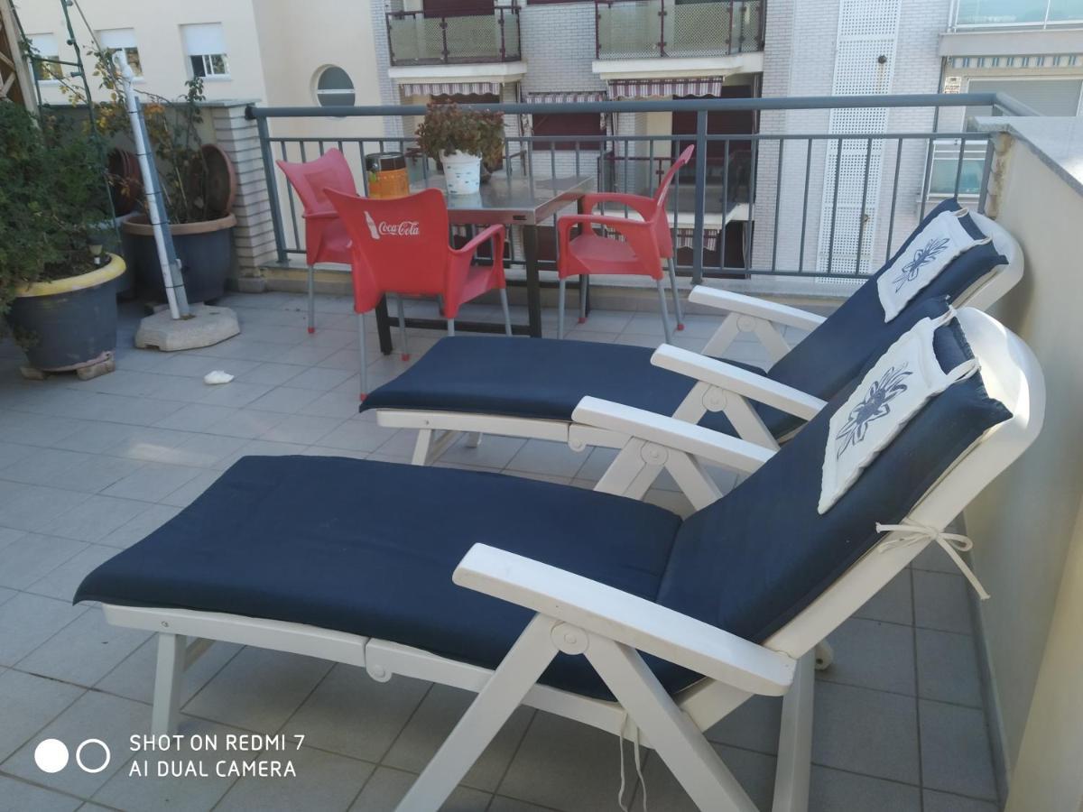 Habitacion Familiar En Un Atico Con Gran Terraza Y,Cocina ,En La Playa Burriana Exterior photo