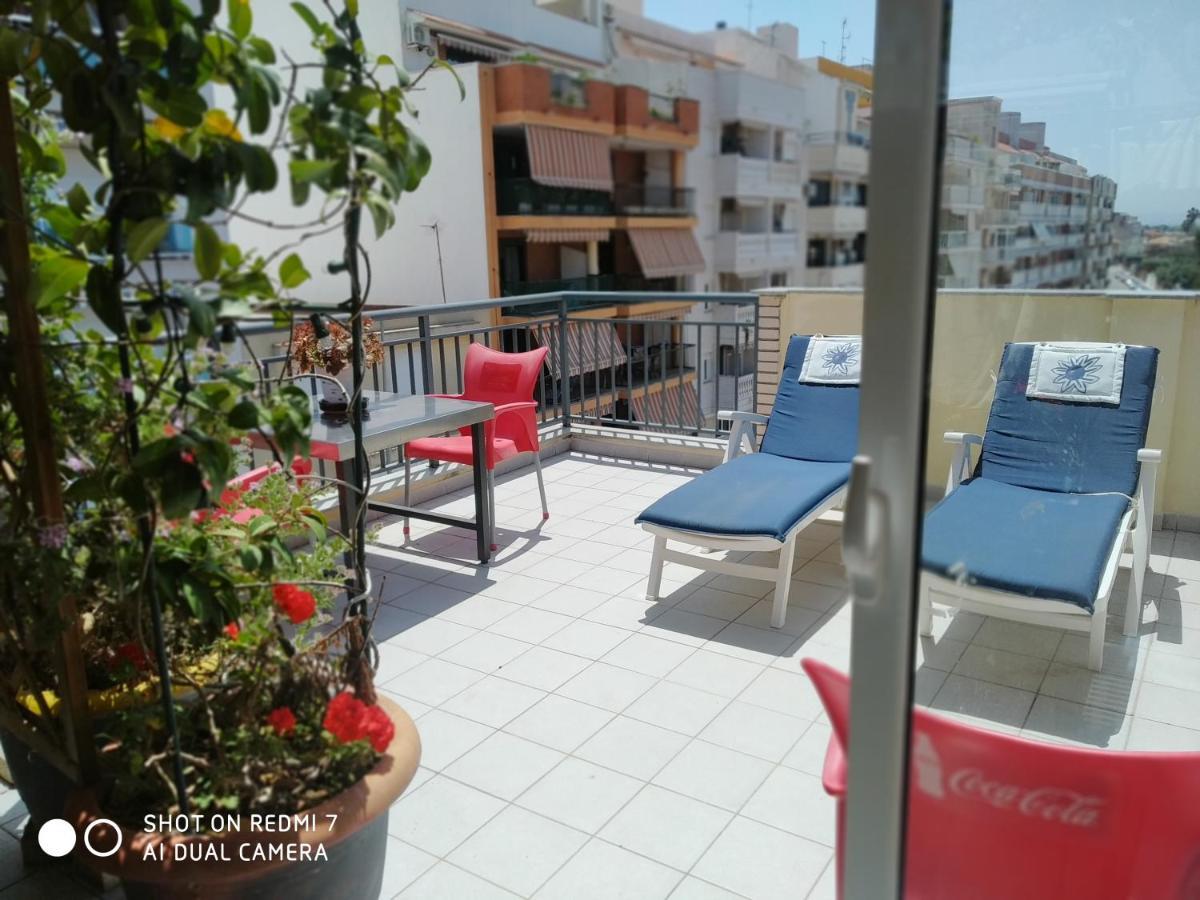 Habitacion Familiar En Un Atico Con Gran Terraza Y,Cocina ,En La Playa Burriana Exterior photo